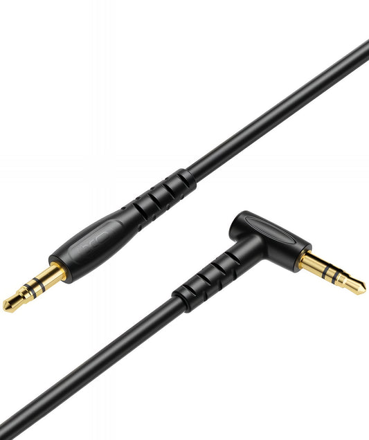 Audio-Kabel 3.5mm - 3.5mm XO Design NB-R272, 1m, Schwarz