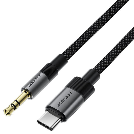 Câble Audio USB-C - 3.5mm Acefast J11, 1m, Noir