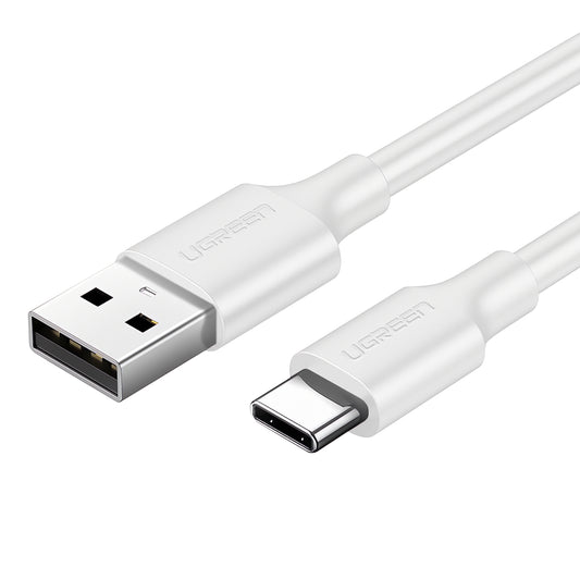 USB-A - USB-C Daten- und Ladekabel UGREEN US287, 60W, 2m, Weiß