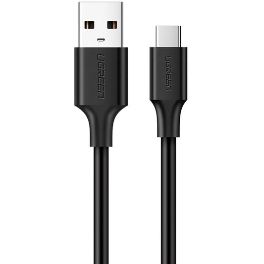 Câble de Données et de Charge USB-A - USB-C UGREEN US184, 18W, 1m, Noir