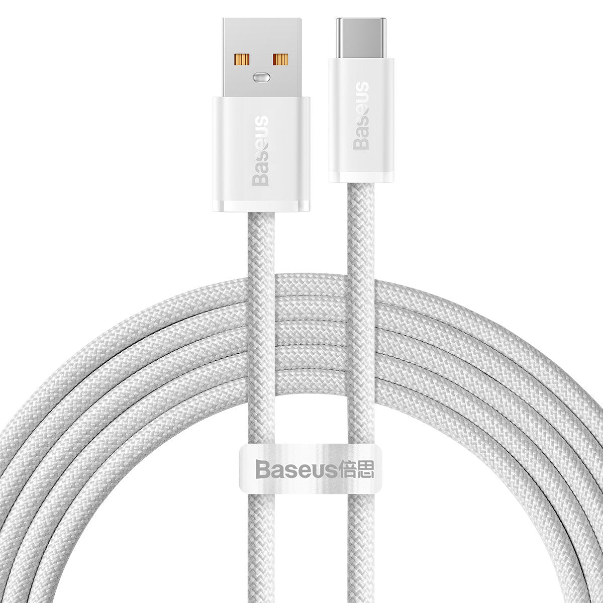 Câble de données et de charge USB-A - USB-C Baseus Dynamic Series, 100W, 2m, blanc CALD000702