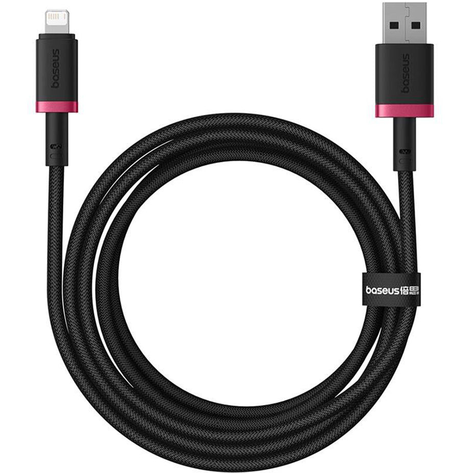 USB-A to Lightning Data and Charging Cable Baseus Dura Series, 18W, 1m, Red P10377801U01-01