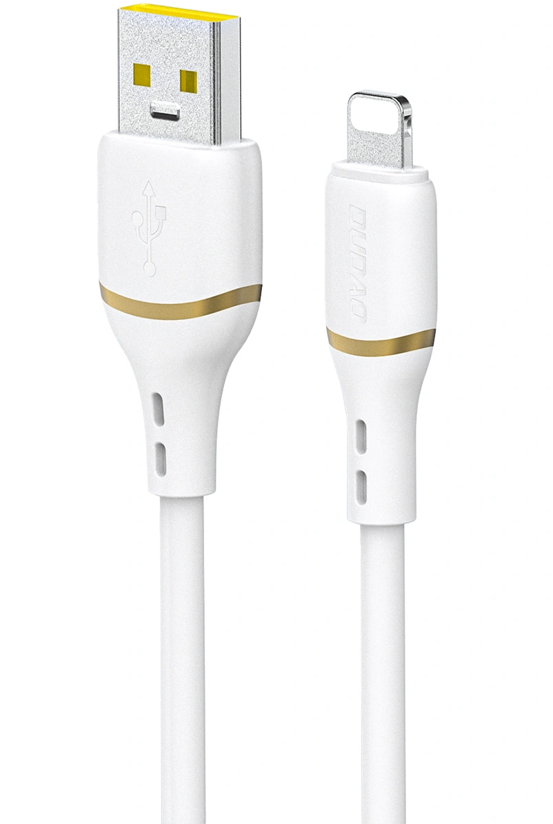 Daten- und Ladekabel USB-A - Lightning Dudao L25L, 30W, 1m, Weiß