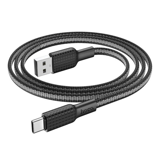 Daten- und Ladekabel USB-A - USB-C HOCO X69, 18W, 1m, Schwarz