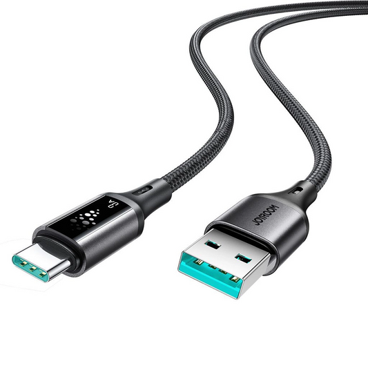 Daten- und Ladekabel USB-A - USB-C Joyroom S-A60 StarTalk, 18W, 1.2m, Schwarz