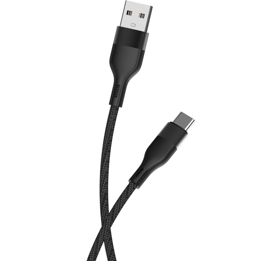 USB-A auf USB-C MaXlife MXUC-07, 20W, 1m, Schwarz