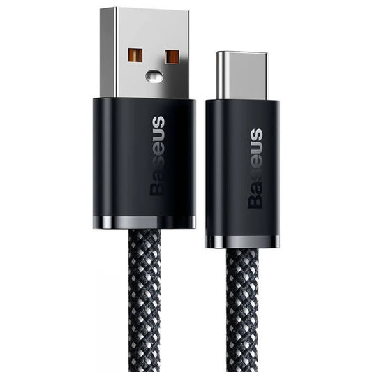 USB-A to USB-C Data and Charging Cable Baseus Dynamic Series, 100W, 2m, Gray CALD000716