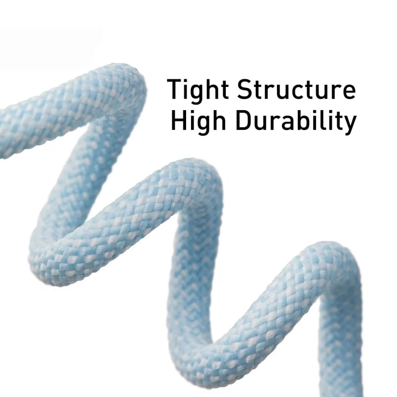 Câble de Données et de Charge USB-C - USB-C Baseus Dynamic Series, 100W, 1m, Bleu CALD000203