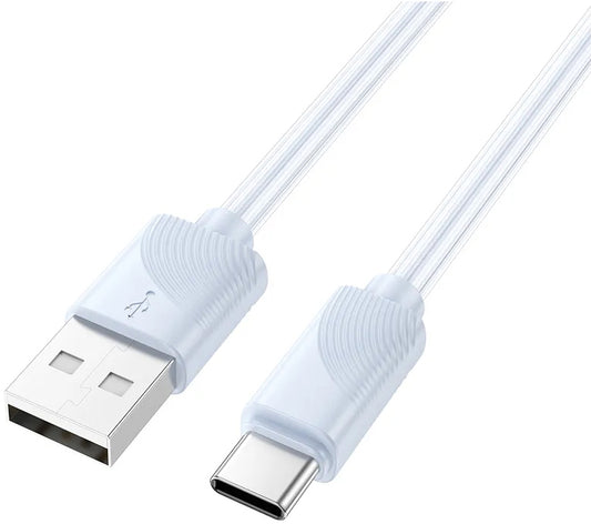 Daten- und Ladekabel USB-A - USB-C HOCO X114, 18W, 1m, Blau