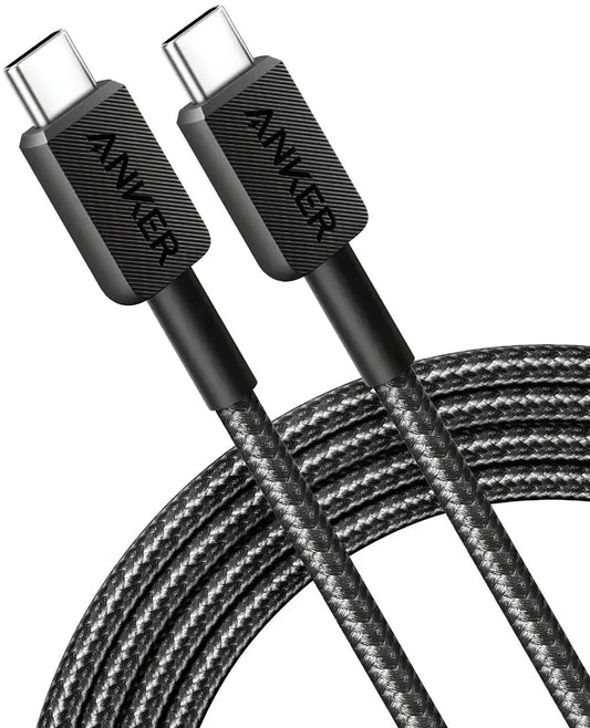 USB-C Data and Charging Cable - USB-C Anker 310, 240W, 0.9m, Black A81D5H11