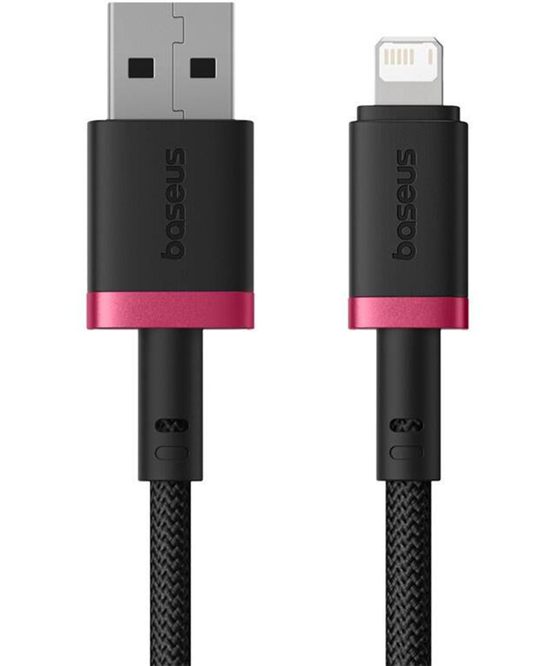 USB-A to Lightning Data and Charging Cable Baseus Dura Series, 18W, 1m, Red P10377801U01-01