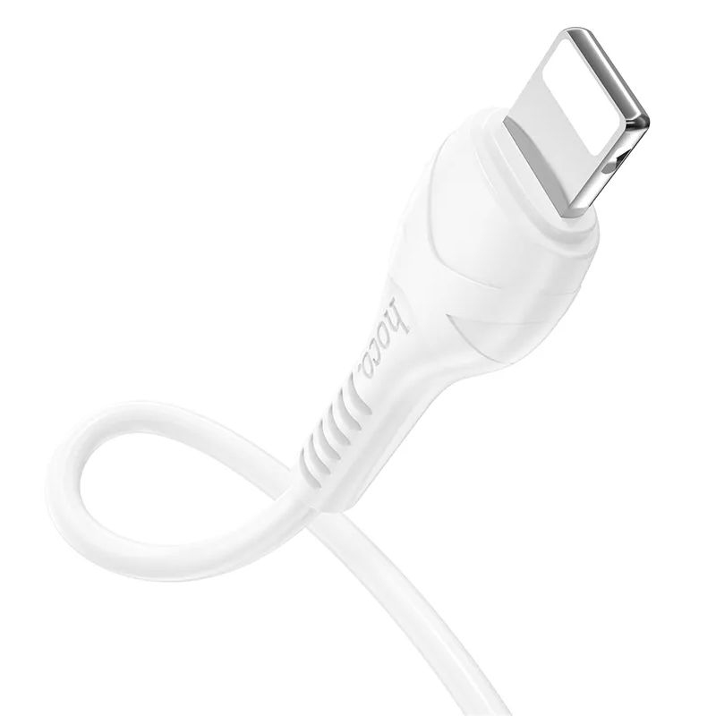 Câble de Données et de Charge USB-C - Lightning HOCO X37, 27W, 1m, Blanc