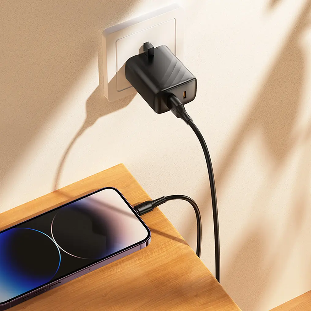 Câble de données et de charge USB-A - Lightning HOCO X120, 18W, 1m, Noir
