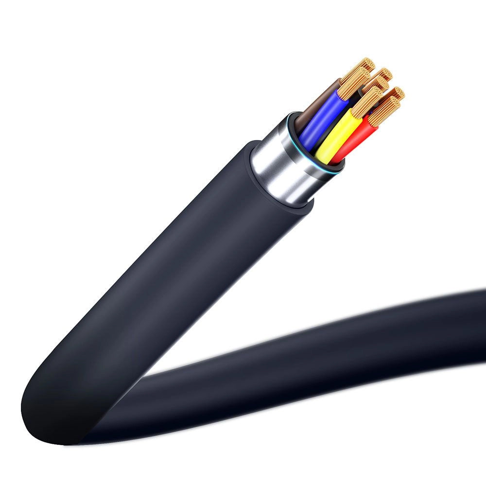Câble de Données et de Charge USB-C - USB-C 3MK Hyper, 100W, 1.2m, Noir