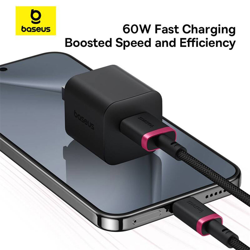 Câble de Données et de Charge USB-A - USB-C Baseus Dura Series, 60W, 1m, Rouge P10377802U01-01