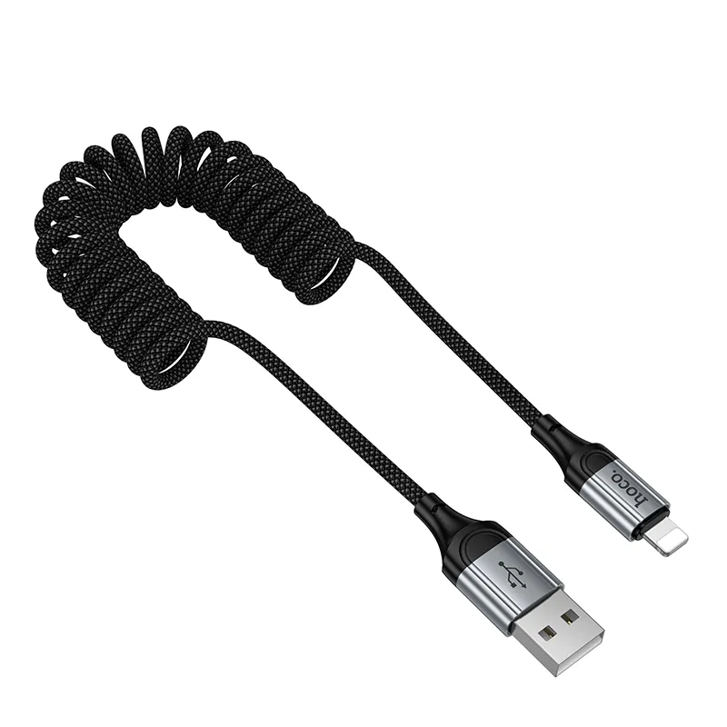 Câble de Données et de Charge USB-A - Lightning HOCO X121, 27W, 1.5m, Noir
