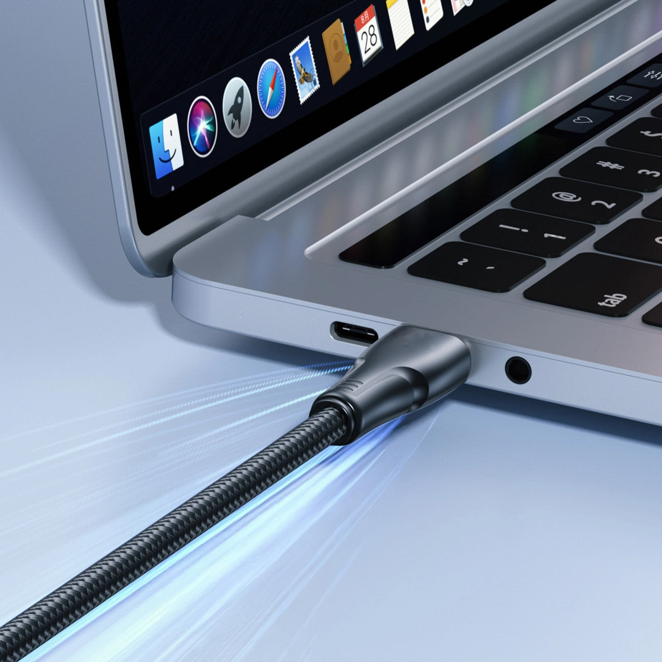 Câble de Données et de Charge USB-C - USB-C Joyroom S-A11, 60W, 0.25m, Noir