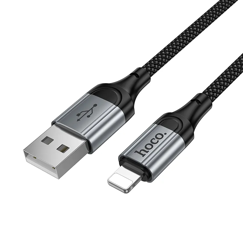 Câble de Données et de Charge USB-A - Lightning HOCO X121, 27W, 1.5m, Noir