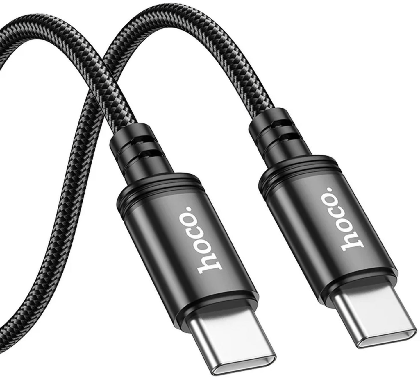 Câble de Données et de Charge USB-C - USB-C HOCO X91, 60W, 3m, Noir