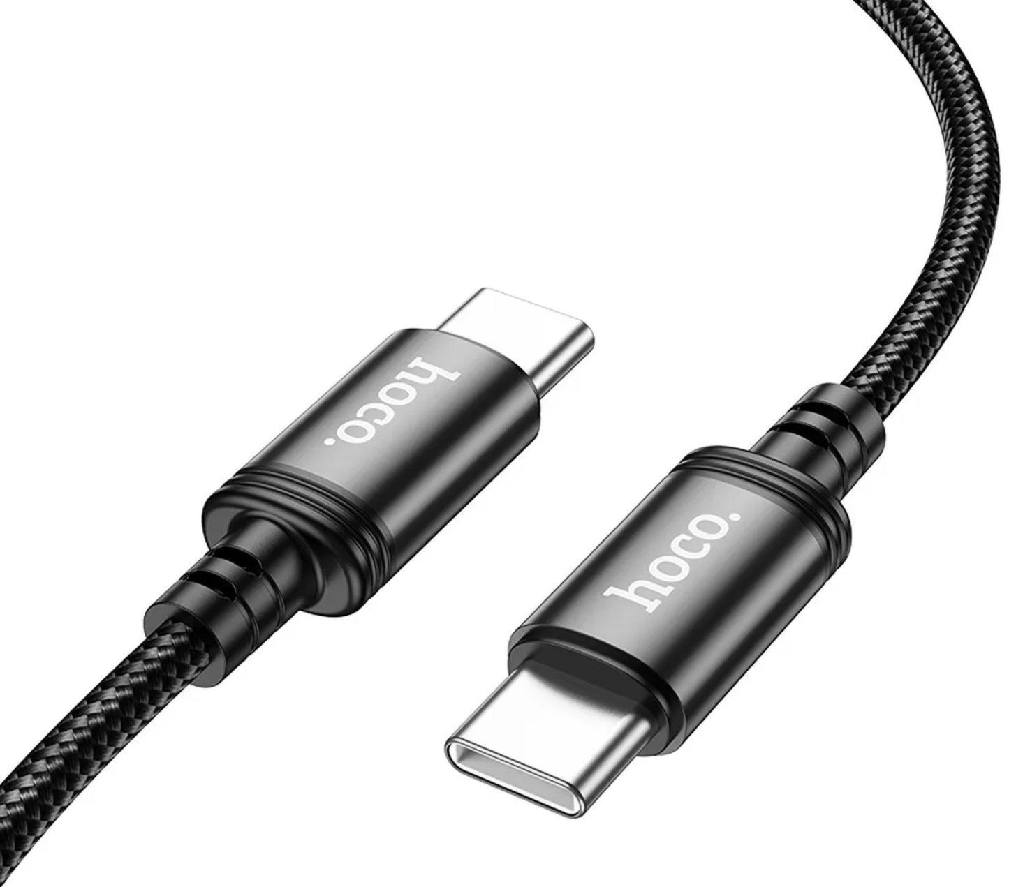 Câble de Données et de Charge USB-C - USB-C HOCO X91, 60W, 3m, Noir