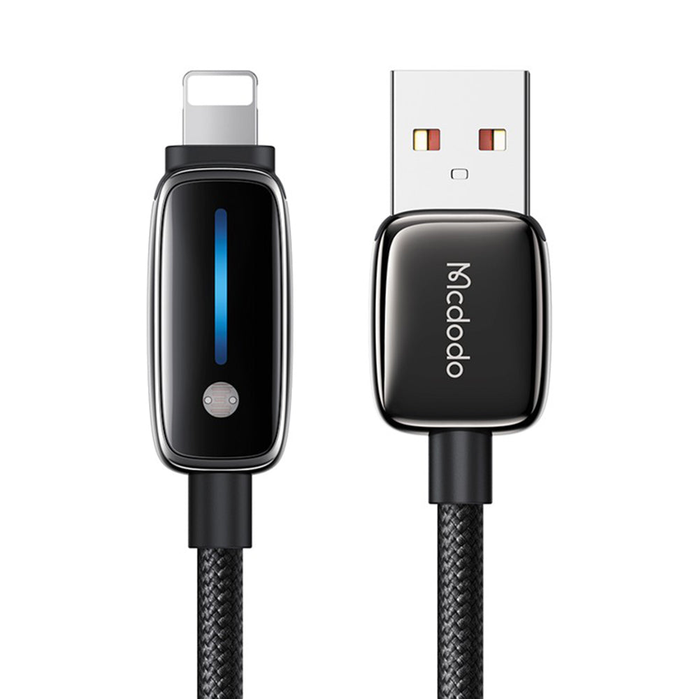 Daten- und Ladekabel USB-A - Lightning McDodo CA-0010, 18W, 1.2m, Schwarz