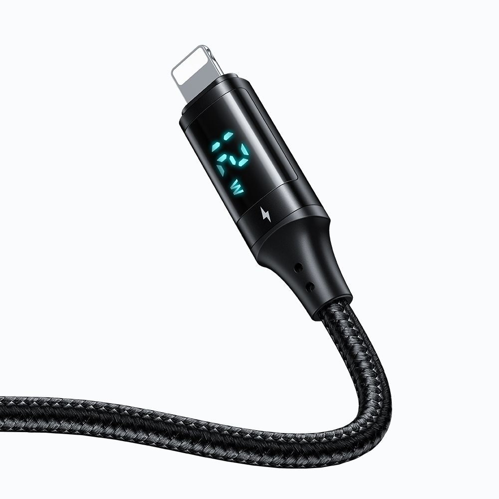 Câble de Données et de Charge USB-A - Lightning McDodo CA-1060 Display, 12W, 1.2m, Noir