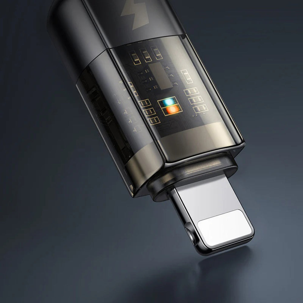 Câble de Données et de Charge USB-A - Lightning McDodo CA-3140 Auto Power Off, 18W, 1.2m, Noir