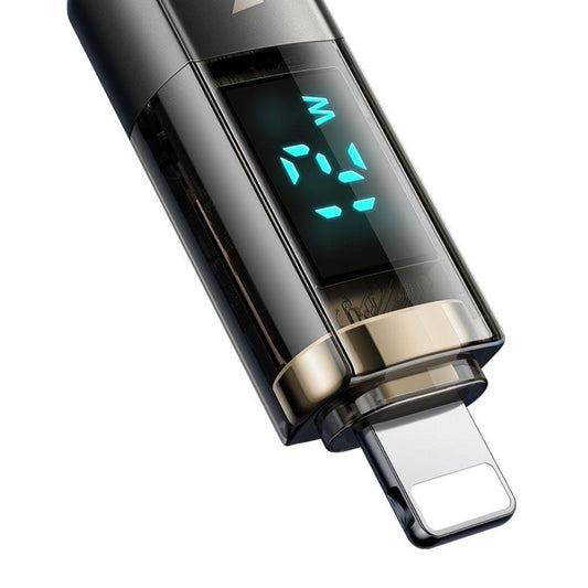 Câble de Données et de Charge USB-A - Lightning McDodo CA-3620 Affichage Auto Power Off, 18W, 1.2m, Noir