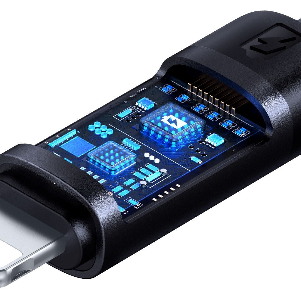 Câble de Données et de Charge USB-A - Lightning McDodo CA-5000 Bat Display, 18W, 1.2m, Noir