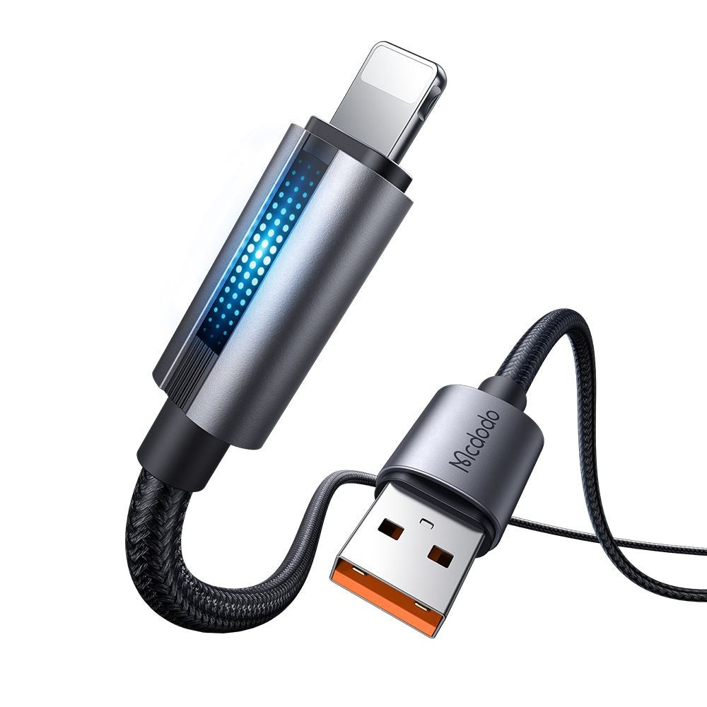 Câble de Données et de Charge USB-A - Lightning McDodo CA-5660, 18W, 1.2m, Noir