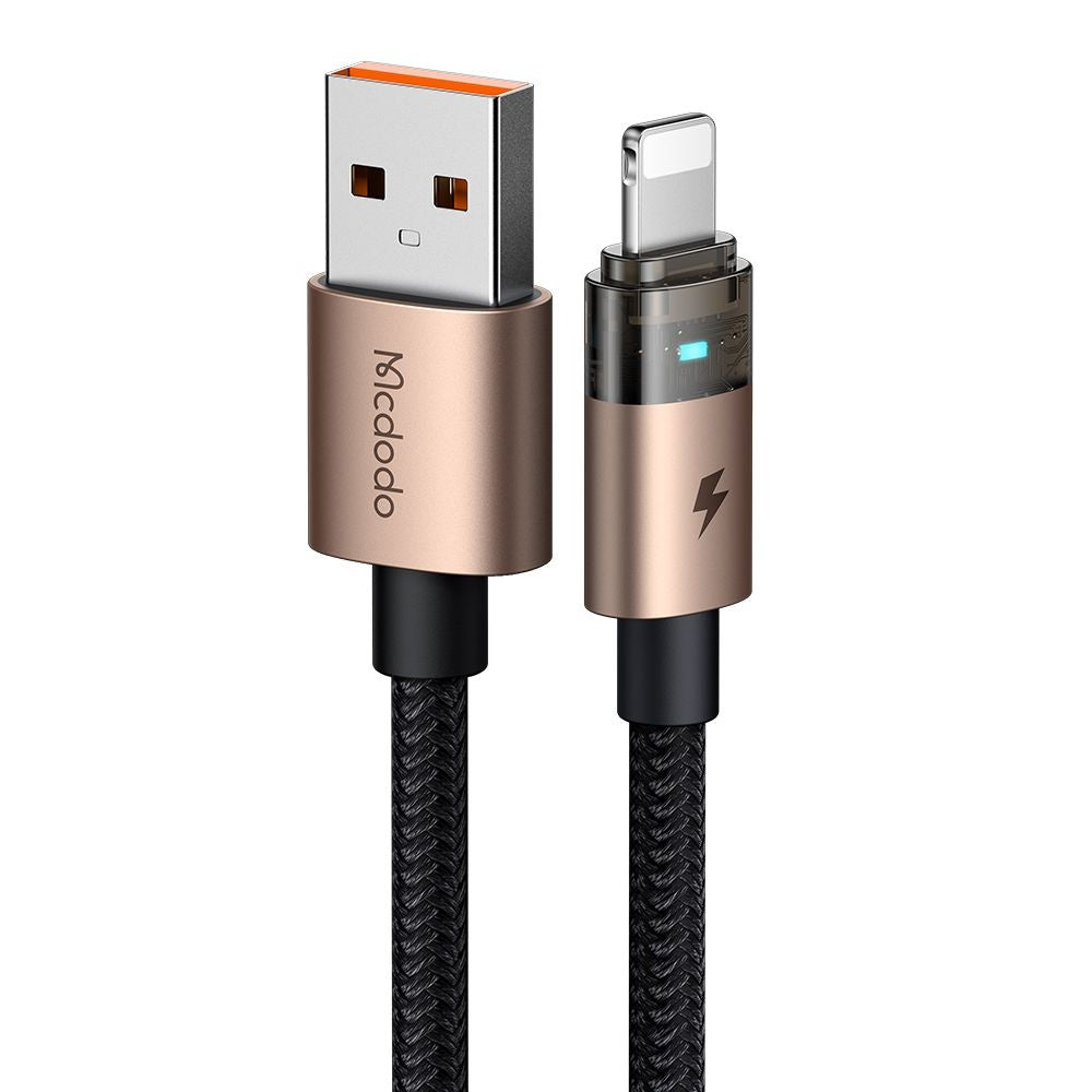 Câble de Données et de Charge USB-A - Lightning McDodo CA-6911, 18W, 1.2m, Doré