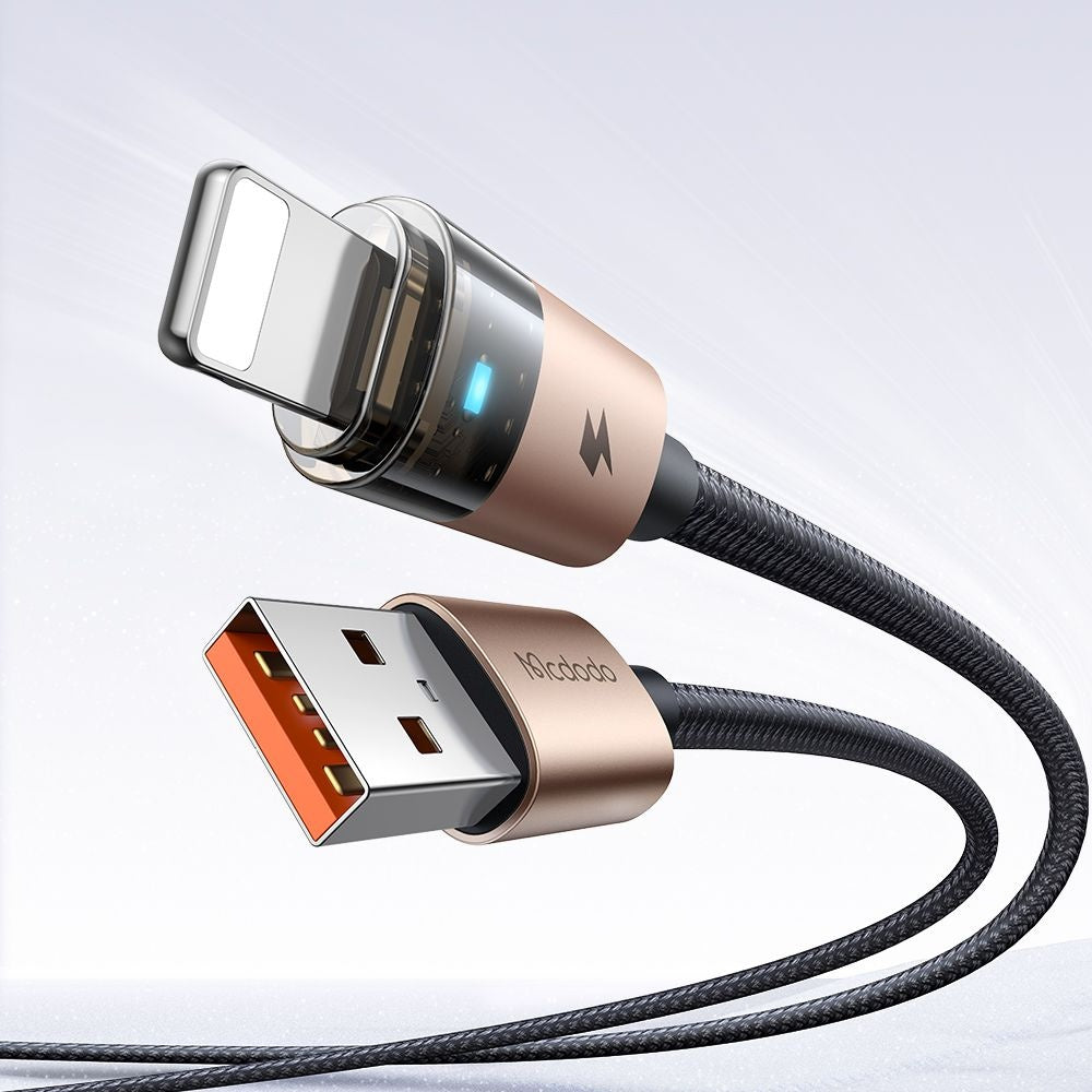 Câble de Données et de Charge USB-A - Lightning McDodo CA-6911, 18W, 1.2m, Doré