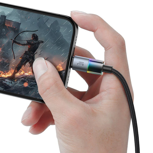 Câble de Données et de Charge USB-A - Lightning McDodo CA-8170 Colorful, 18W, 1.2m, Noir