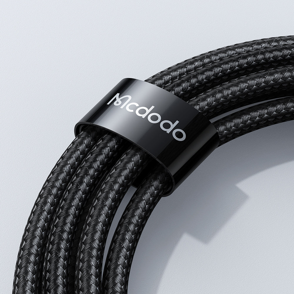 Câble de Données et de Charge USB-A - microUSB McDodo CA-1070 Display, 18W, 1.2m, Noir