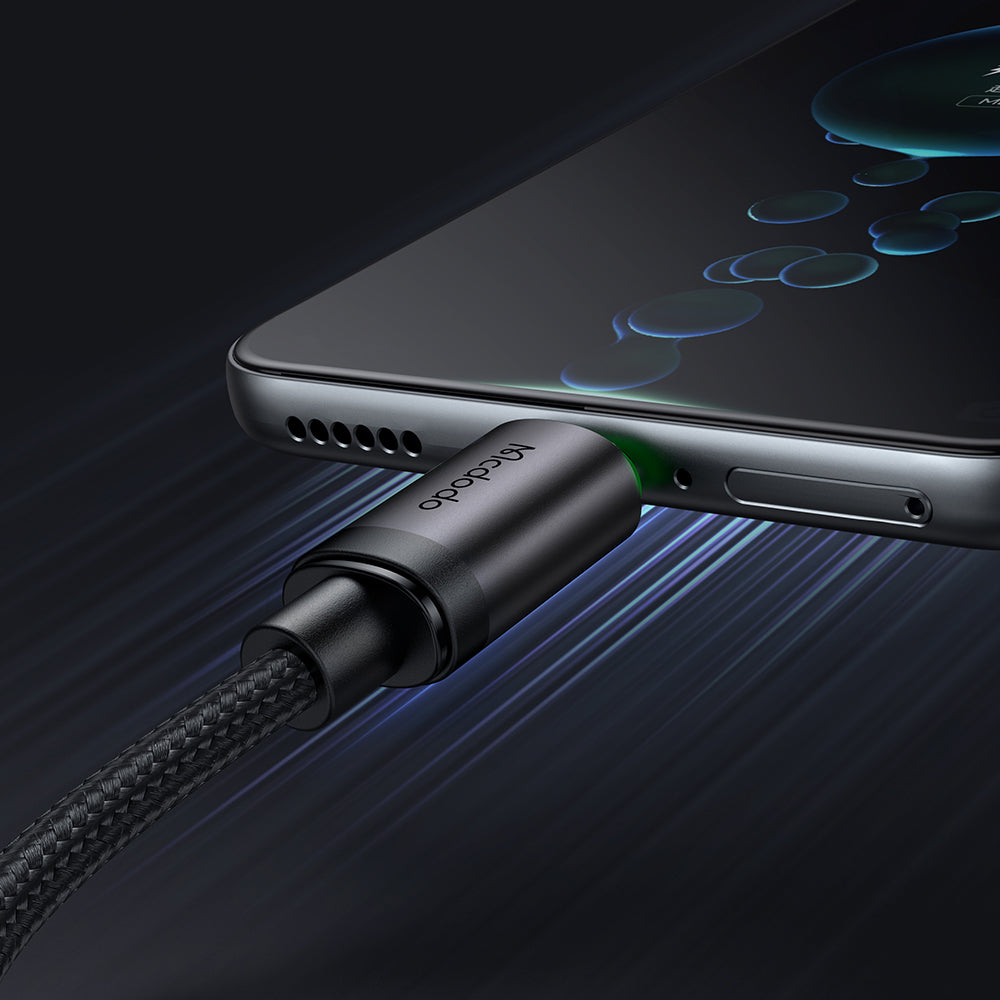 Câble de Données et de Charge USB-A - microUSB McDodo CA-3990, 18W, 1m, Noir