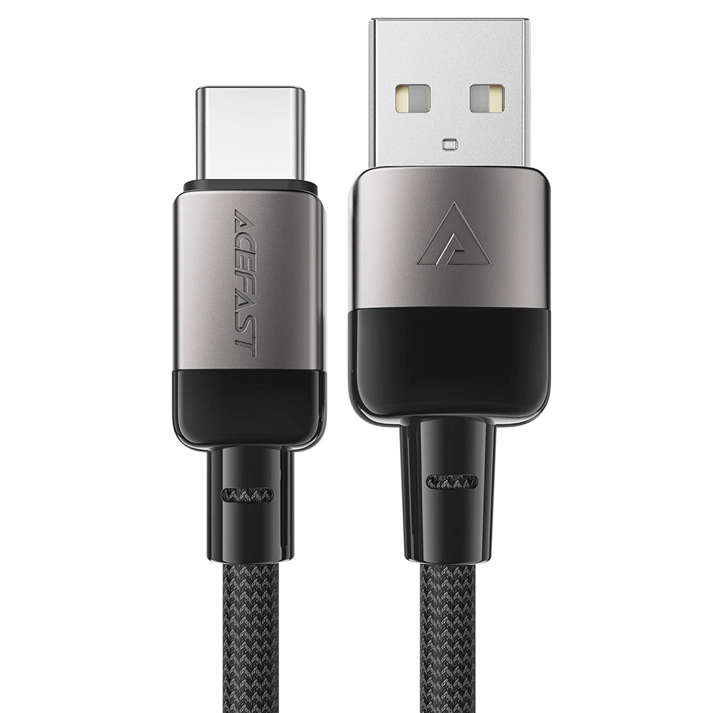 Câble de Données et de Charge USB-A - USB-C Acefast C9-04, 18W, 1.2m, Noir