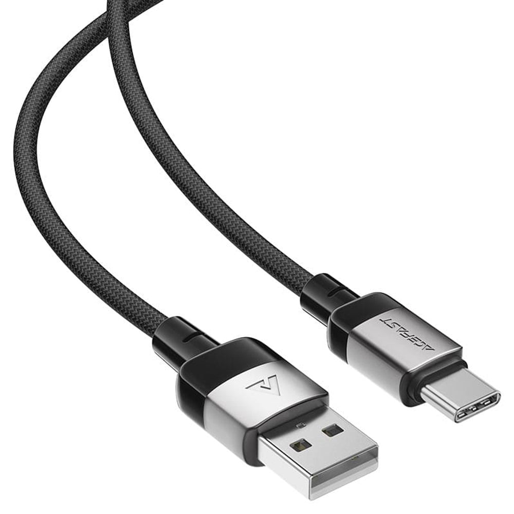 Câble de Données et de Charge USB-A - USB-C Acefast C9-04, 18W, 1.2m, Noir