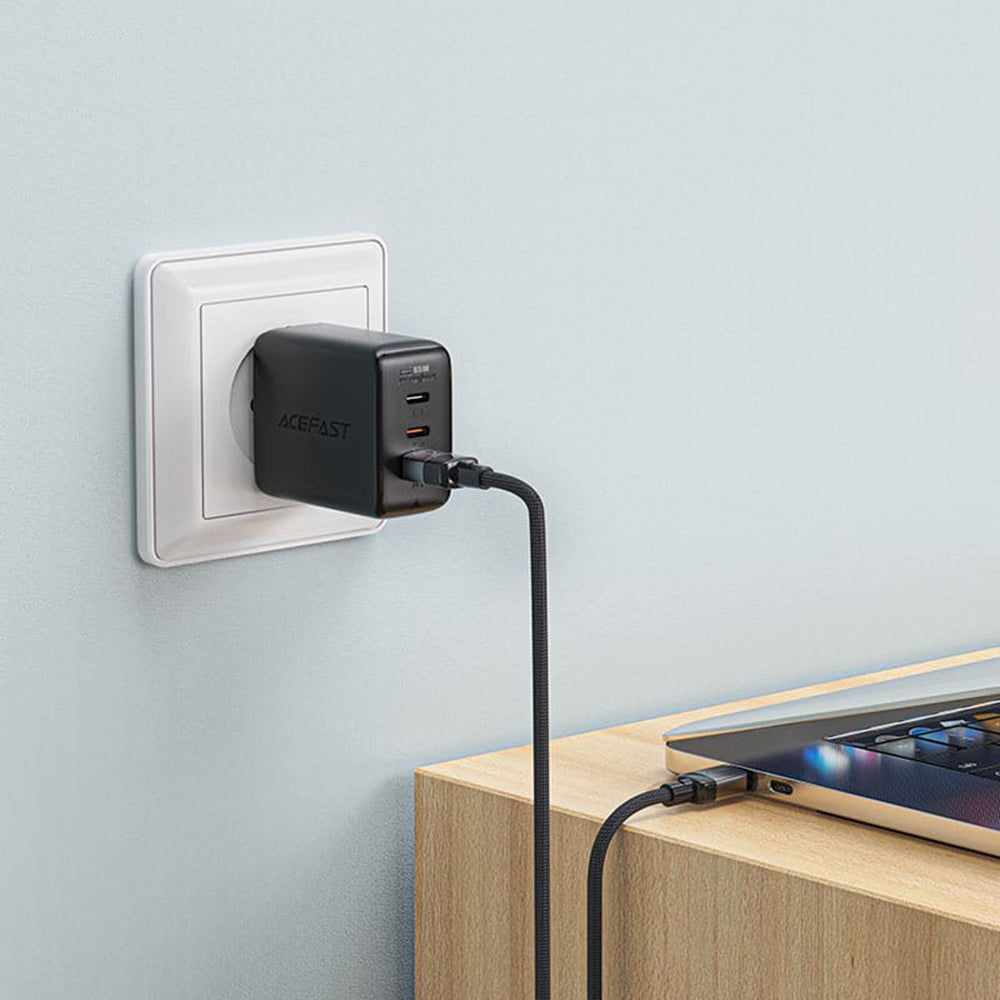 Câble de Données et de Charge USB-A - USB-C Acefast C9-04, 18W, 1.2m, Noir