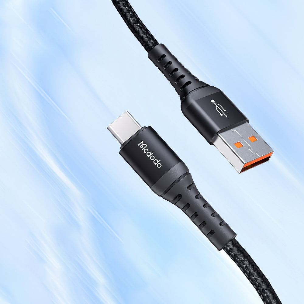 Daten- und Ladekabel USB-A - USB-C McDodo CA-2271, 18W, 1m, Schwarz