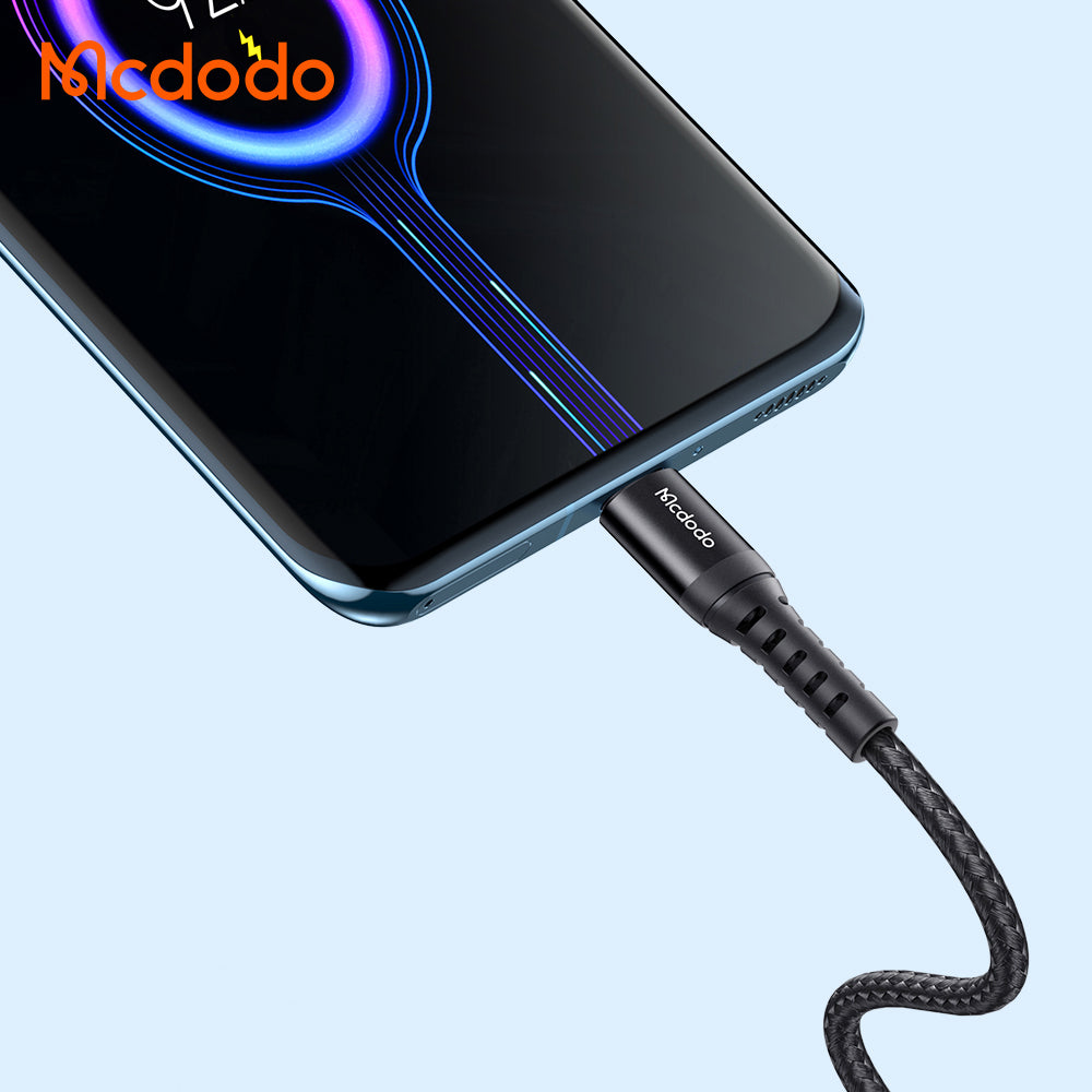 Daten- und Ladekabel USB-A - USB-C McDodo CA-2271, 18W, 1m, Schwarz
