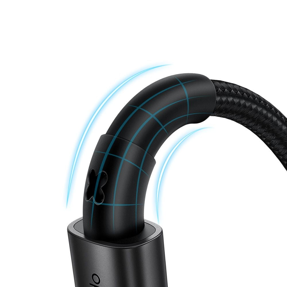 Câble de Données et de Charge USB-A - USB-C McDodo CA-3590, 100W, 1.2m, Noir