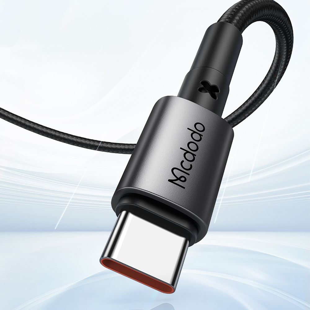 Câble de Données et de Charge USB-A - USB-C McDodo CA-3590, 100W, 1.2m, Noir