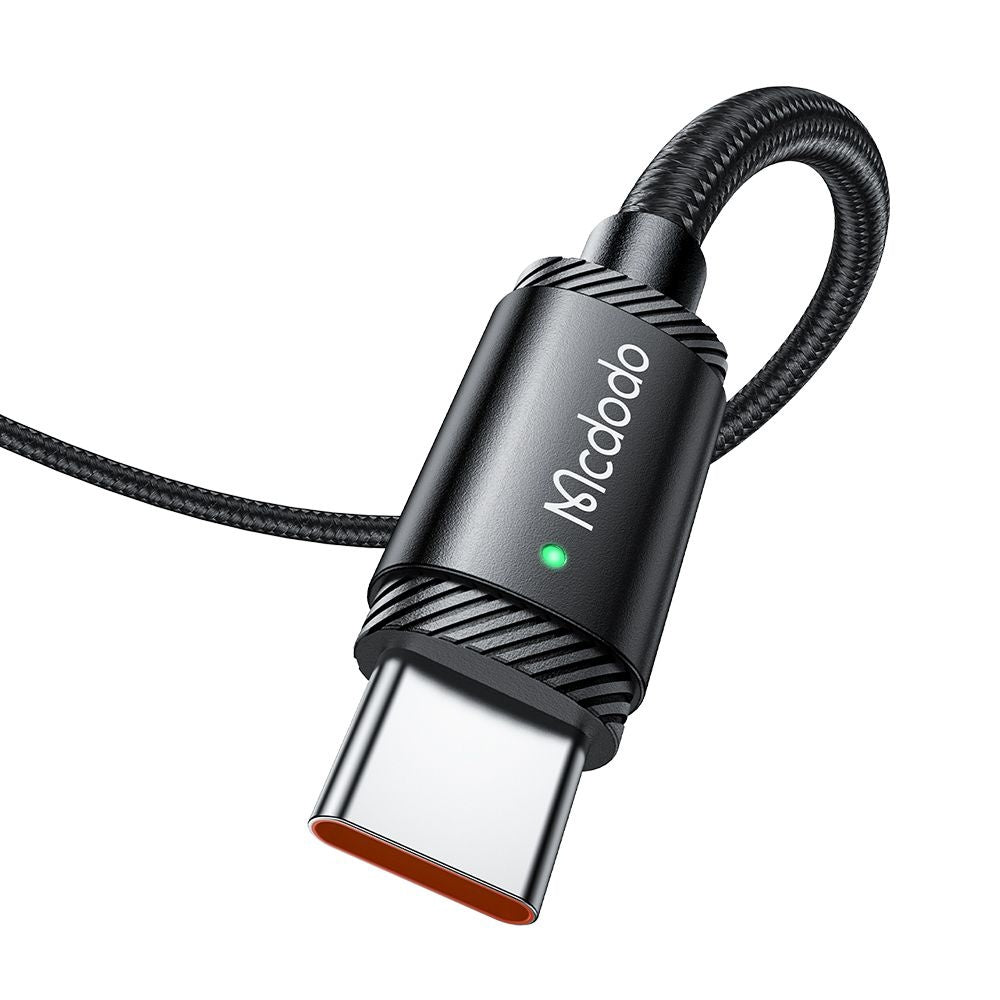 Câble de Données et de Charge USB-A - USB-C McDodo CA-4730, 120W, 1.5m, Noir