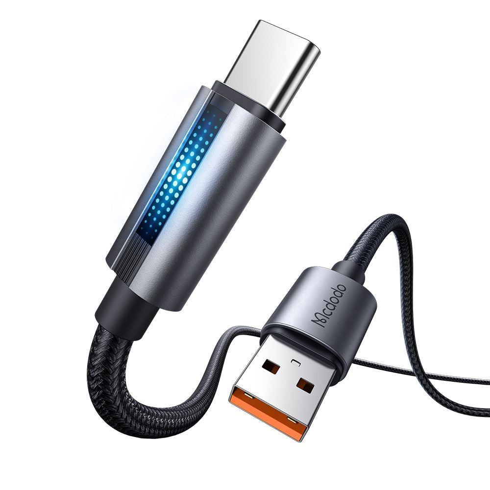 Câble de Données et de Charge USB-A - USB-C McDodo CA-5180, 100W, 1.2m, Noir