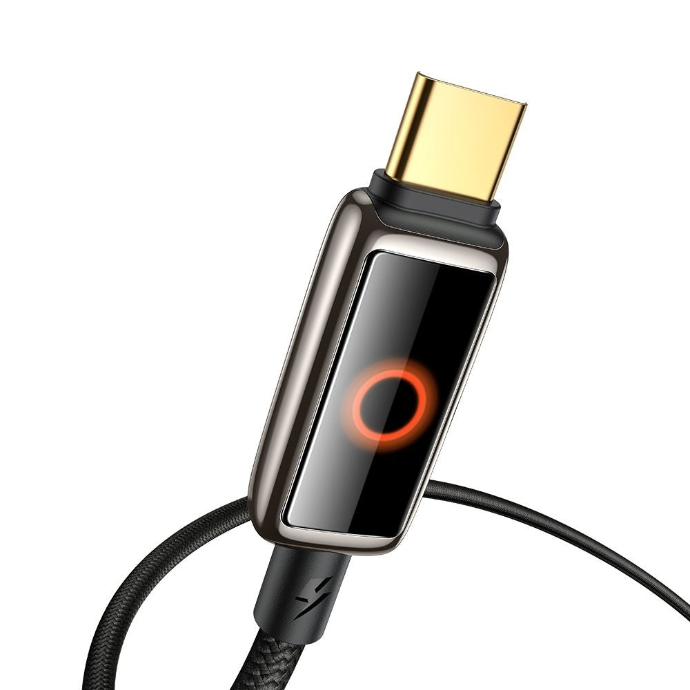Câble de Données et de Charge USB-A - USB-C McDodo CA-6650 Auto Power Off, 100W, 1.2m, Noir