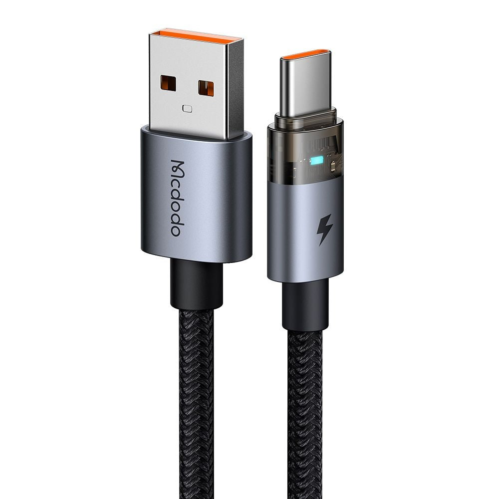 Câble de Données et de Charge USB-A - USB-C McDodo CA-6890, 66W, 1.2m, Noir