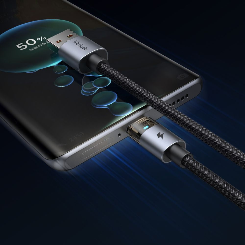 Câble de Données et de Charge USB-A - USB-C McDodo CA-6890, 66W, 1.2m, Noir