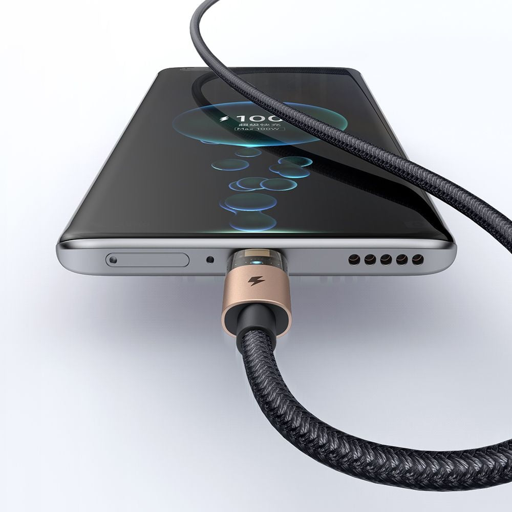 Câble de Données et de Charge USB-A - USB-C McDodo CA-6891, 66W, 1.2m, Doré