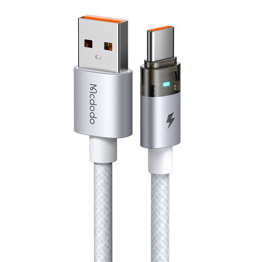 Câble de Données et de Charge USB-A - USB-C McDodo CA-6892, 66W, 1.2m, Blanc