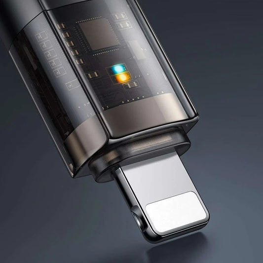 USB-C - Lightning McDodo CA-3160 Auto Power Off Daten- und Ladekabel, 36W, 1,2m, Schwarz